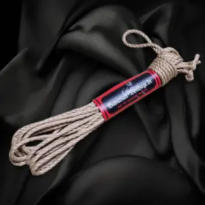 High Class Jute 4mm Exklusiv Einzelseil 8m von Bavarian-Bondage