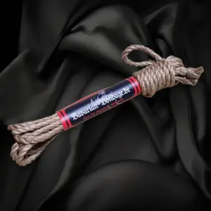 Corde simple exclusive en jute haut de gamme 5 mm, 4 m, de Bavarian-Bondage