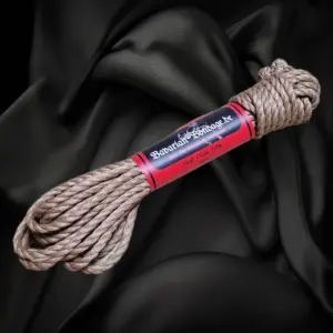 High Class Jute 6mm Exklusiv Einzelseil 8m von Bavarian-Bondage