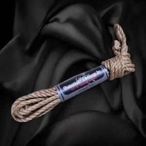 Standard juterep 6 mm; 4 m, buntat med banderol