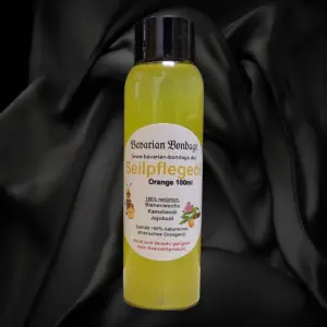 Seilpflegeöl Orange von Bavarian-Bondage mit 100 ml Inhalt