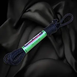 Black jute rope S-Edition 6 mm Exclusive with 4 m length