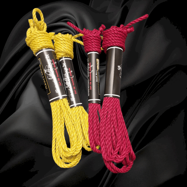 Leinenhanf-Seile farbig Abverkauf 5mm