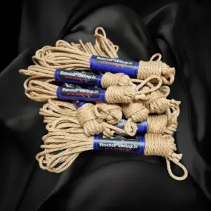 Jute Soft 5mm Exklusiv Set mit zehn 8-Meter- und zwei 4-Meter-Seilen von Bavarian-Bondage