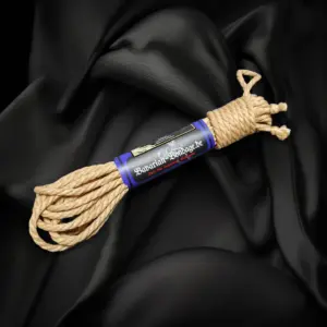 Jute Soft 5mm Exklusiv Einzelseil 8m von Bavarian-Bondage