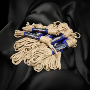Jute Soft 5mm Klassik Set mit zehn 8-Meter- und zwei 4-Meter-Seilen von Bavarian-Bondage