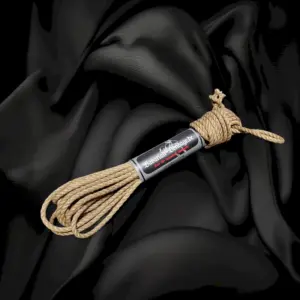 Juteseil Standard 5 mm; 8 m, mit Banderole gebündelt