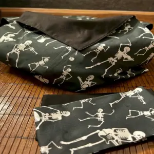 Handgefertigte Furoshiki Tasche 3 aus Baumwolle für Bondageseile