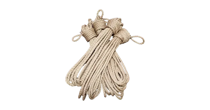 Corde in juta di colore naturale
